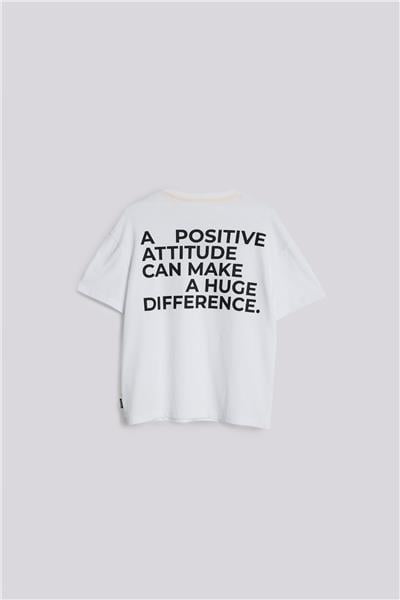 Nebbati Erkek Çocuk Beyaz TshirtNebbati Erkek Çocuk Beyaz Tshirt