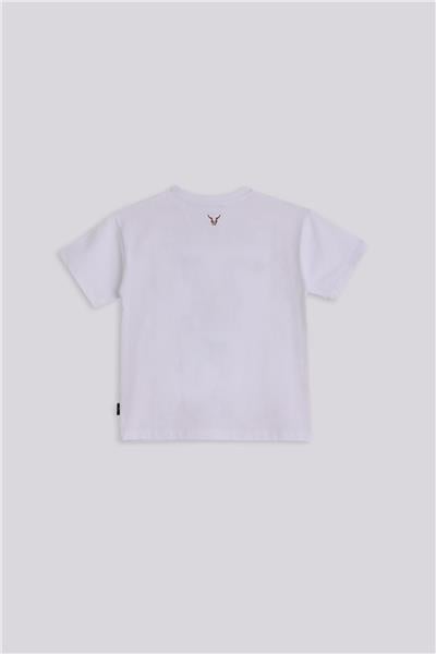 Nebbati Erkek Çocuk Beyaz TshirtNebbati Erkek Çocuk Beyaz Tshirt