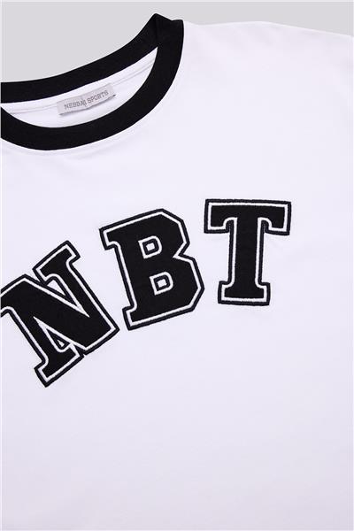 Nebbati Erkek Çocuk Beyaz TshirtNebbati Erkek Çocuk Beyaz Tshirt