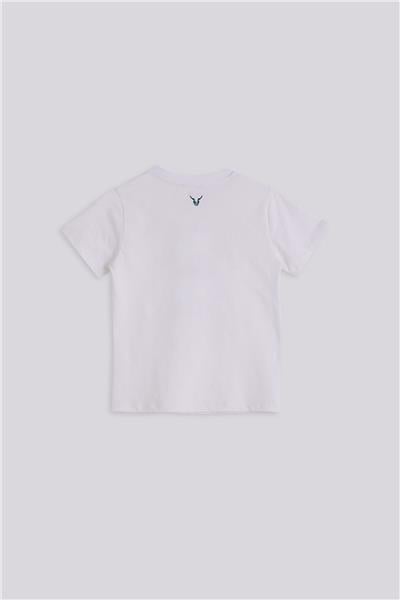 Nebbati Erkek Çocuk Beyaz TshirtNebbati Erkek Çocuk Beyaz Tshirt