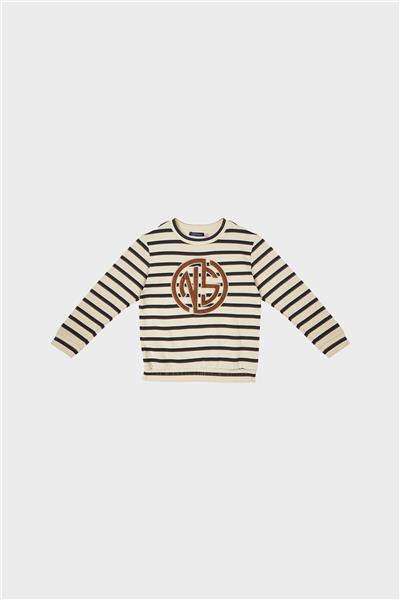 Nebbati Erkek Çocuk Çizgili S-Shirt