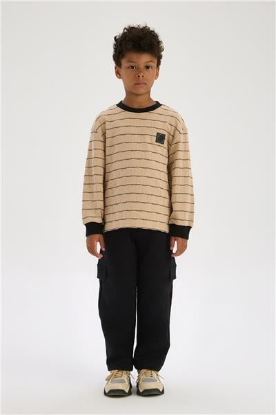 Nebbati Boys Striped SweatshirtNebbati Boys Striped Sweatshirt