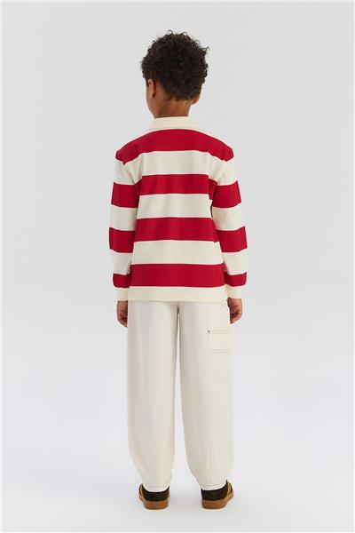 Nebbati Erkek Çocuk Çizgili SweatshirtNebbati Erkek Çocuk Çizgili Sweatshirt