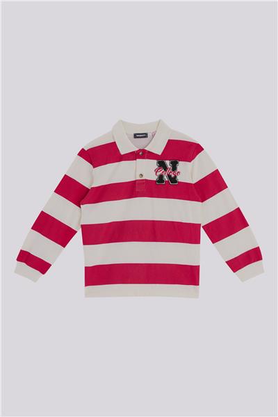 Nebbati Erkek Çocuk Çizgili SweatshirtNebbati Erkek Çocuk Çizgili Sweatshirt