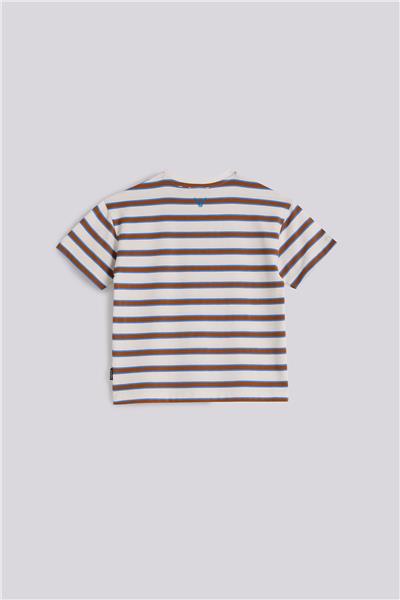 Nebbati Erkek Çocuk Çizgili TshirtNebbati Erkek Çocuk Çizgili Tshirt