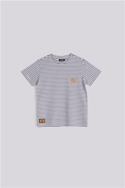 Nebbati Erkek Çocuk Çizgili TshirtNebbati Erkek Çocuk Çizgili Tshirt