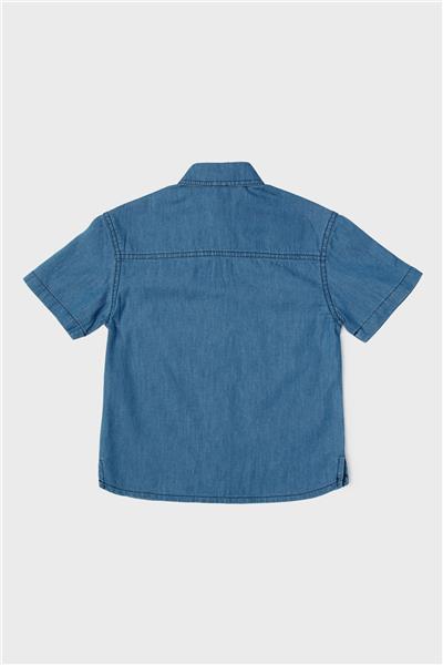 Nebbati Erkek Çocuk Denim Gömlek