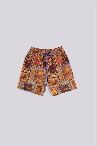 Nebbati Boy Patterned ShortsNebbati Boy Patterned Shorts