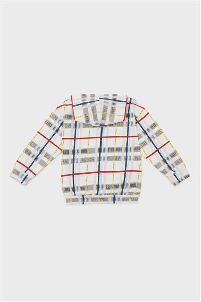 Nebbati Erkek Çocuk Desenli Sweatshirt