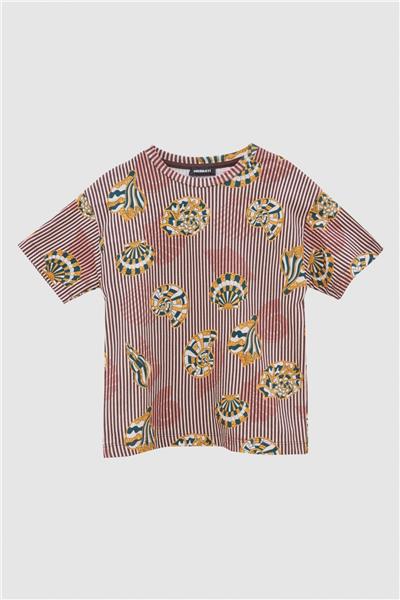 Nebbati Erkek Çocuk Desenli T-Shirt