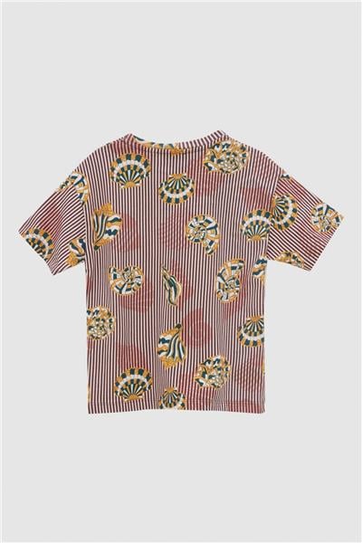 Nebbati Erkek Çocuk Desenli T-Shirt