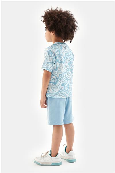 Nebbati Erkek Çocuk Desenli Tshirt