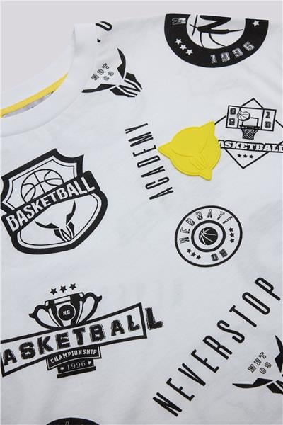 Nebbati Erkek Çocuk Desenli TshirtNebbati Erkek Çocuk Desenli Tshirt
