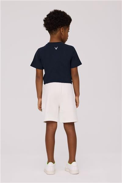 Nebbati Boy Ecru ShortsNebbati Boy Ecru Shorts