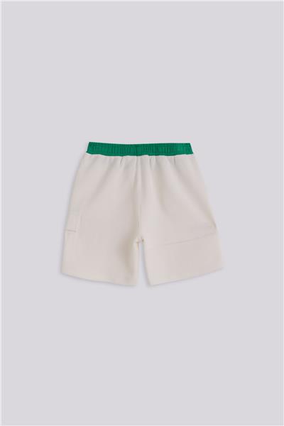 Nebbati Boy Ecru ShortsNebbati Boy Ecru Shorts