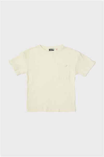 Nebbati Erkek Çocuk Ekru T-Shirt