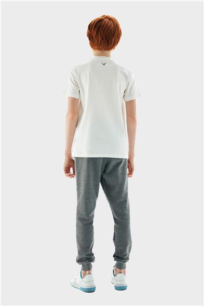 Nebbati Erkek Çocuk Ekru T-Shirt