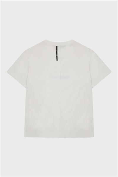 Nebbati Erkek Çocuk Ekru T-Shirt