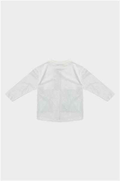 Nebbati Erkek Çocuk Ekru T-Shirt