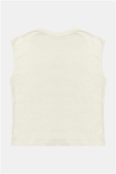 Nebbati Erkek Çocuk Ekru Tshirt