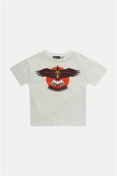 Nebbati Erkek Çocuk Ekru Tshirt