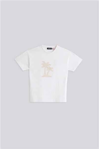 Nebbati Erkek Çocuk Ekru TshirtNebbati Erkek Çocuk Ekru Tshirt