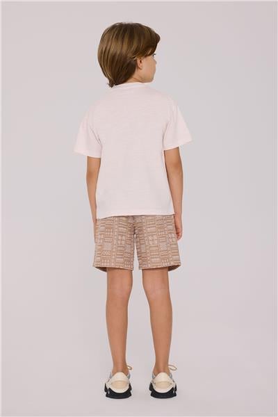 Nebbati Erkek Çocuk Ekru TshirtNebbati Erkek Çocuk Ekru Tshirt