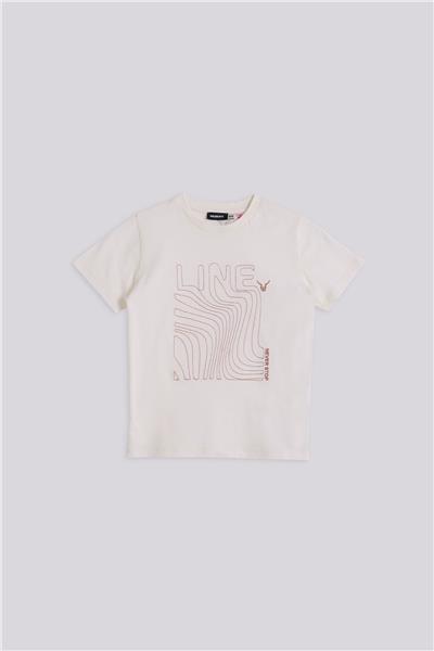 Nebbati Erkek Çocuk Ekru TshirtNebbati Erkek Çocuk Ekru Tshirt