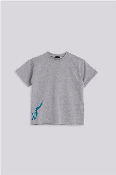 Nebbati Boy Grey T-ShirtNebbati Boy Grey T-Shirt