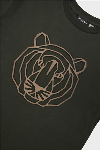 Nebbati Erkek Çocuk Haki T-Shirt