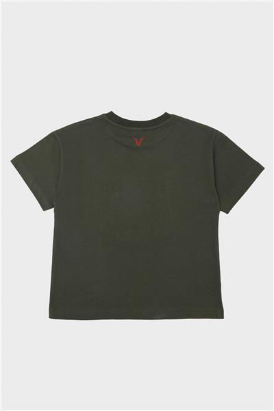 Nebbati Erkek Çocuk Haki T-Shirt