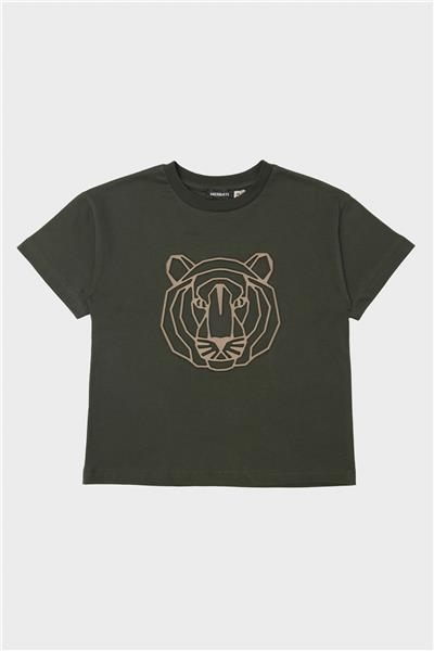Nebbati Erkek Çocuk Haki T-Shirt