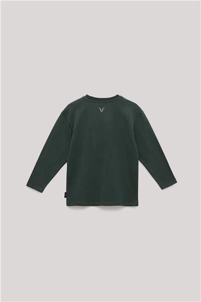 Nebbati Erkek Çocuk Haki T-Shirt