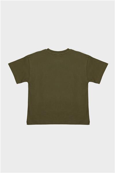 Nebbati Erkek Çocuk Haki T-Shirt