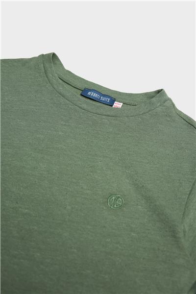 Nebbati Erkek Çocuk Haki Tshirt