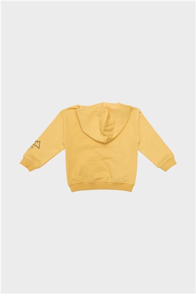 Nebbati Erkek Çocuk Hardal Sweatshirt