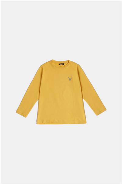 Nebbati Erkek Çocuk Hardal T-Shirt