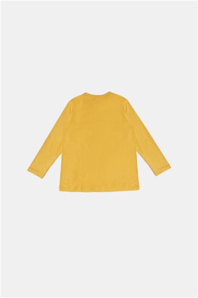 Nebbati Erkek Çocuk Hardal T-Shirt