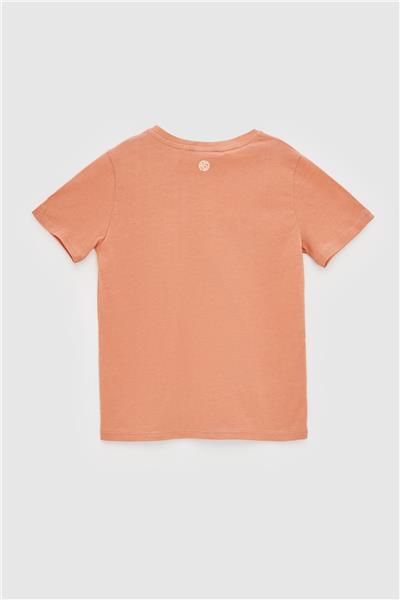 Nebbati Erkek Çocuk Kiremit T-Shirt
