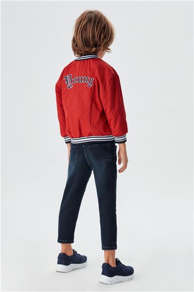 Nebbati Erkek Çocuk Kırmızı Mont