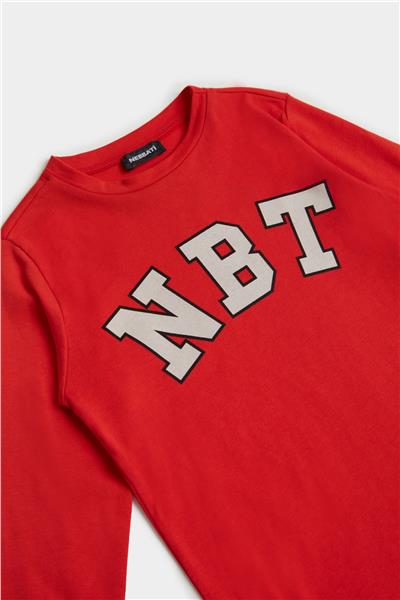 Nebbati Erkek Çocuk Kırmızı T-Shirt