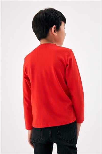 Nebbati Erkek Çocuk Kırmızı T-Shirt