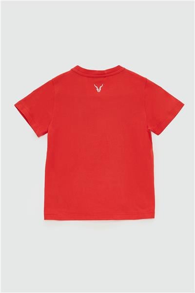 Nebbati Erkek Çocuk Kırmızı T-Shirt