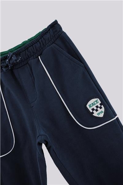 Nebbati Boy Navy Blue Tracksuit BottomNebbati Boy Navy Blue Tracksuit Bottom