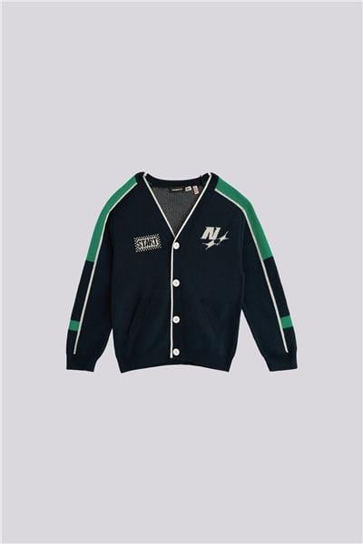 Nebbati Boy Navy Blue CardiganNebbati Boy Navy Blue Cardigan