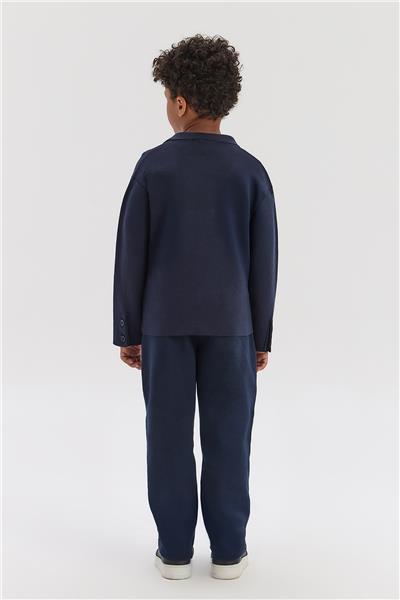 Nebbati Boy Navy Blue CardiganNebbati Boy Navy Blue Cardigan
