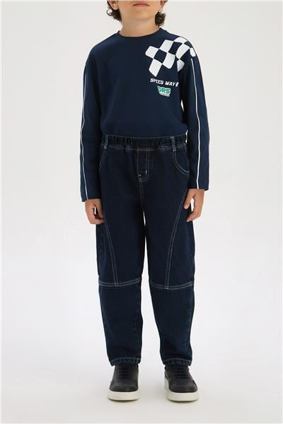 Nebbati Boy Navy Blue TrousersNebbati Boy Navy Blue Trousers