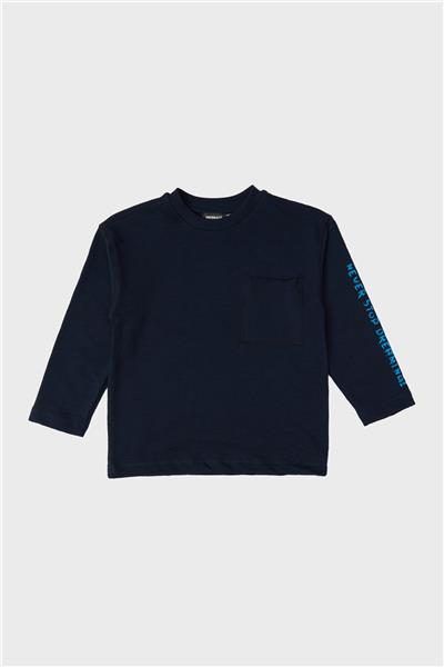 Nebbati Erkek Çocuk Lacivert Sweatshirt