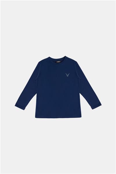 Nebbati Erkek Çocuk Lacivert T-Shirt