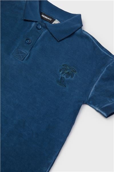 Nebbati Erkek Çocuk Lacivert T-Shirt
